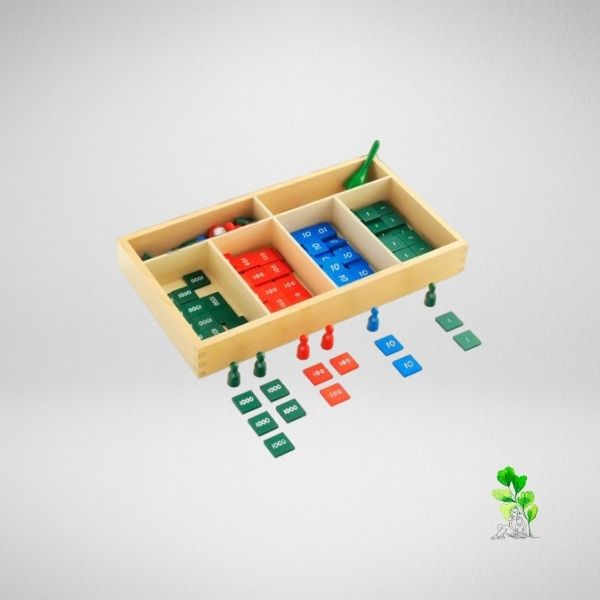 HuntersWoodsPH Early Childhood Montessori Materials Math Stamp Game