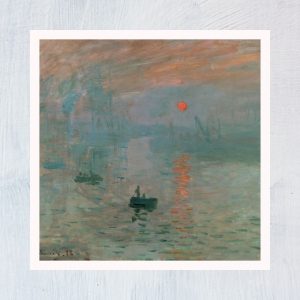 HuntersWoodsPH Montessori Culture Art Paintings Claude Monet Impression Sunrise