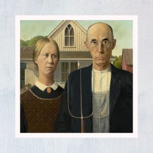 HuntersWoodsPH Montessori Culture Art Paintings Grant Wood American Gothic