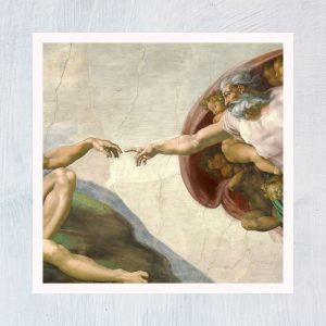 HuntersWoodsPH Montessori Culture Art Paintings Michelangelo Buonarotti Creation Adam