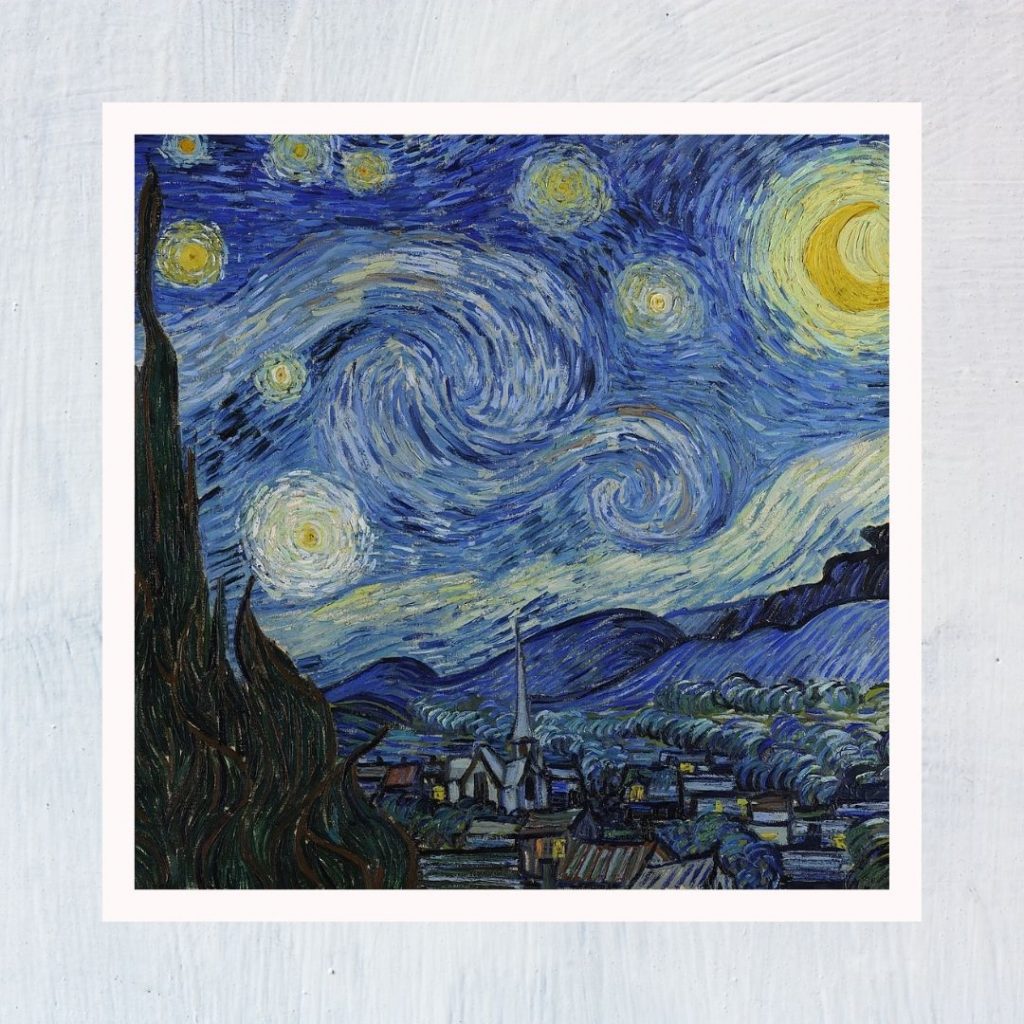 HuntersWoodsPH Montessori Culture Art Paintings Vincent Van Gogh Starry Night