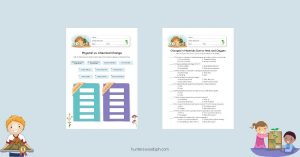 Changes in Materials Due to Heat and Oxygen - Grade 5 - HuntersWoodsPH Science Worksheet