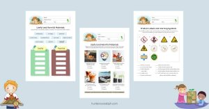 HuntersWoodsPH Science Worksheets - Useful and Harmful Materials